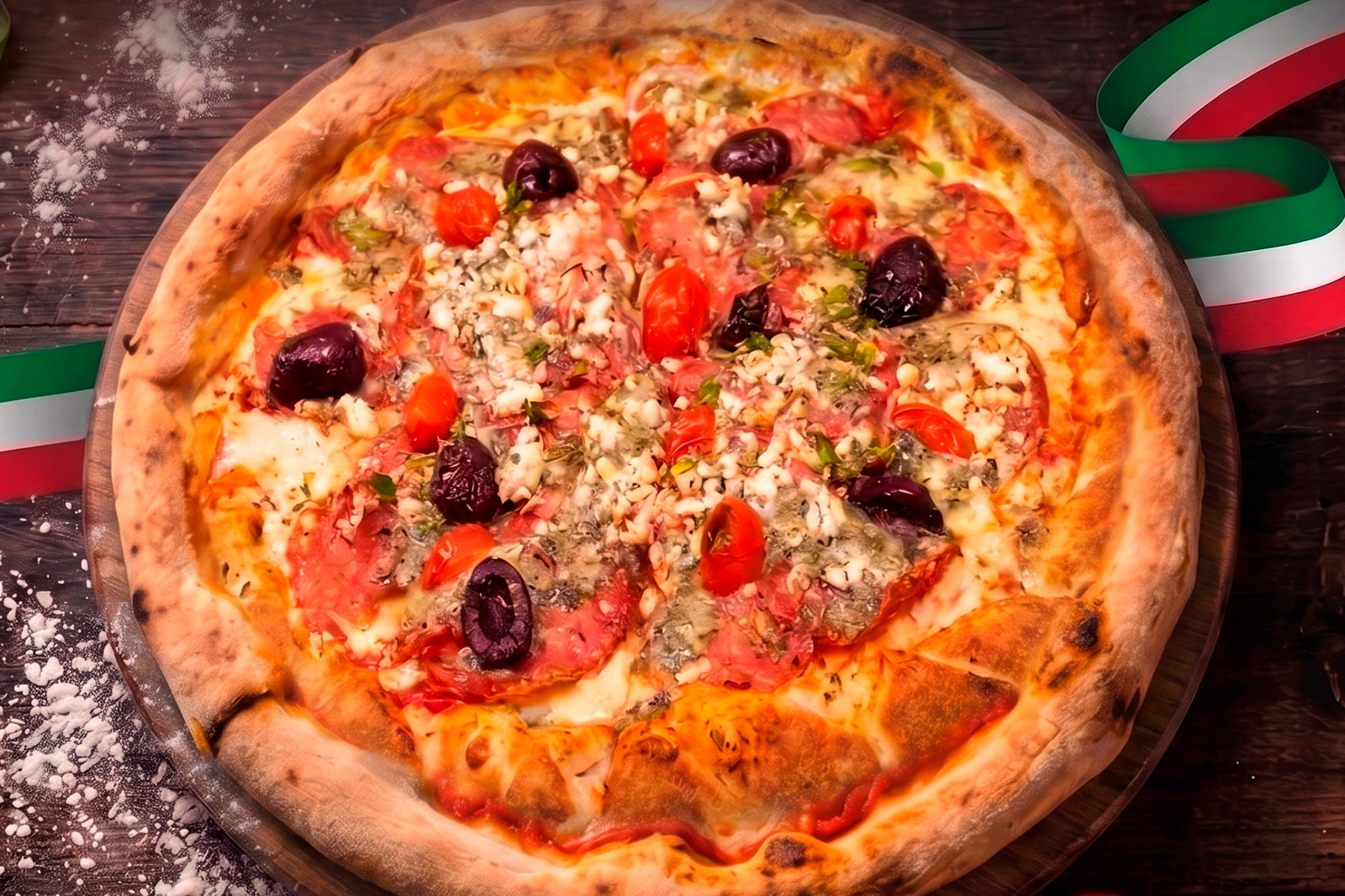 Pizza artesanal da Nonna